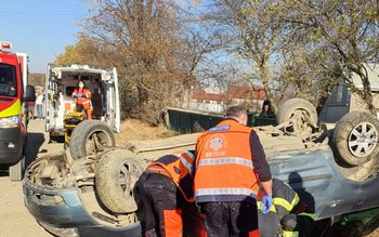 Accident pe un drum din …