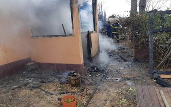 Incendiu izbucnit la o casă …