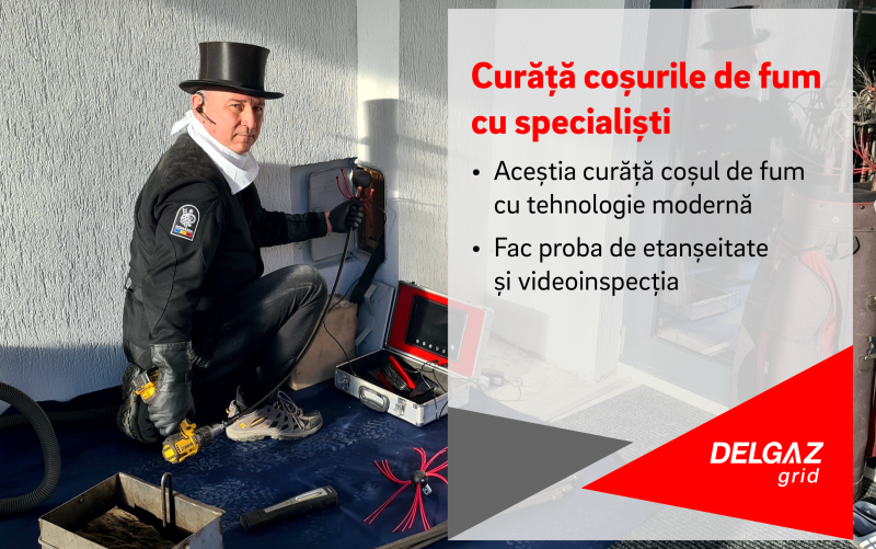 Stai în siguranță! Curăță coșurile de fum cu specialiști