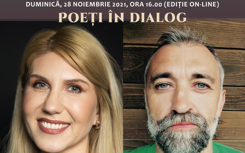 Poeți în dialog la Ipotești: Livia Roșca și Iulian Tănase