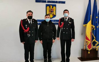 Pompieri avansați la Botoșani, de …