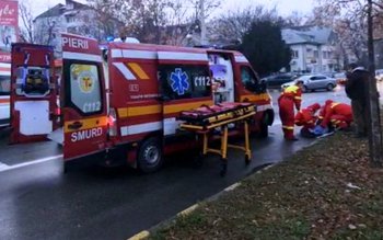 O pensionară şi doi copii …