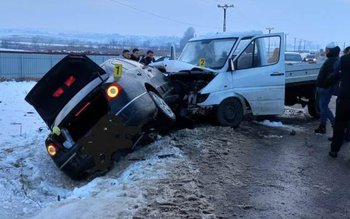 Accident la Vorona. Două persoane …