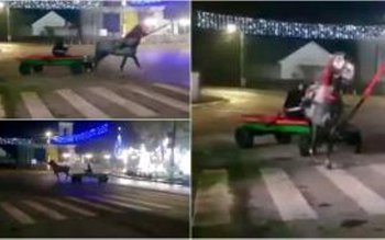 Tânăr sancționat de polițiști după …