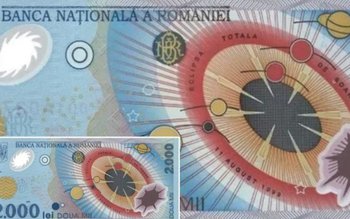 Ai o bancnotă cu eclipsa …