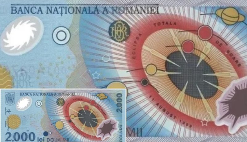 Ai o bancnotă cu eclipsa de soare din '99? Acum se vinde pentru o sumă importantă