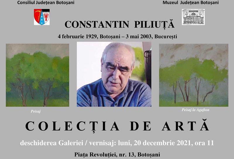 Expoziție-eveniment dedicată artistului Constantin Piliuță
