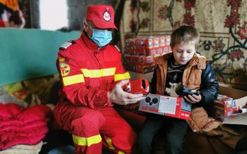 Misiune de suflet a pompierilor …