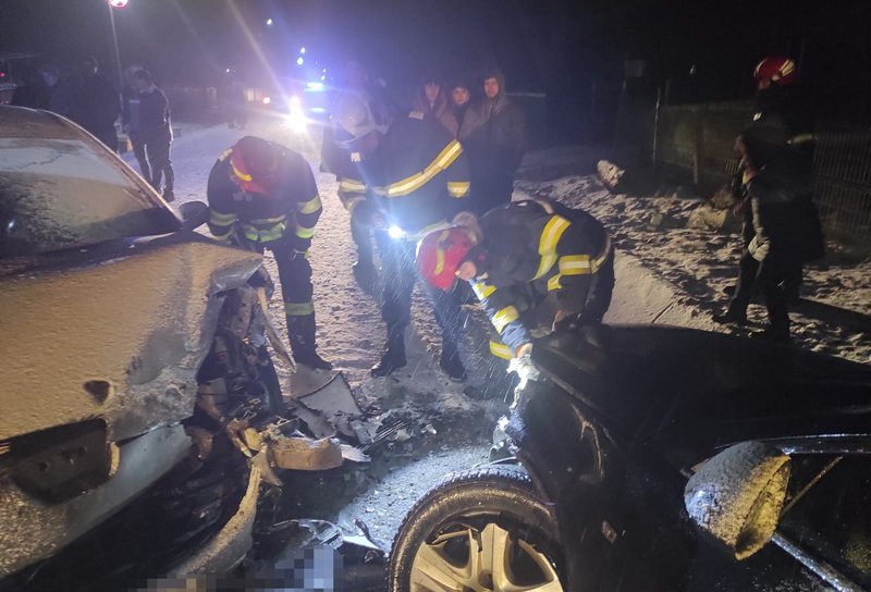 Accident cu victimă provocat de un șofer din Dorohoi - FOTO