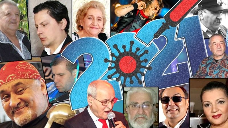 Lista artiștilor care au murit de COVID în 2021! Cântăreți, pictori, actori și vedete de televiziune răpuși de virusul secolului!