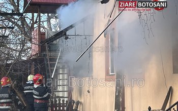 Incendiu izbucnit într-o casă în …