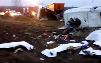 Impact devastator cu 7 morţi, …