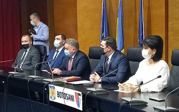 Noul prefect al județului Botoșani, …