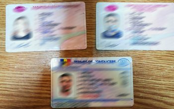 Trei permise de conducere false …