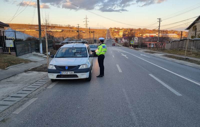 Val de INFRACȚIUNI pe șoselele din Botoșani. Poliţiştii au dat 170 de amenzi, în valoare de 39 mii lei