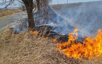 Șapte incendii într-o singură zi …