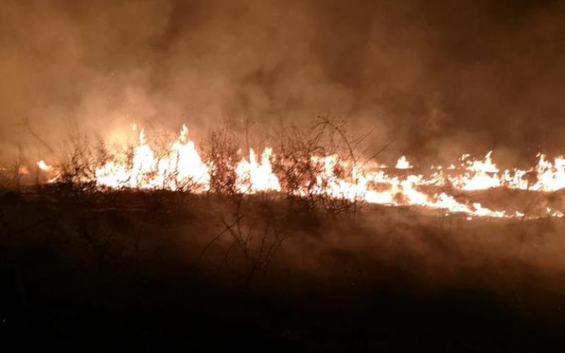 Zece incendii în ultimele 24 de ore în județul Botoșani