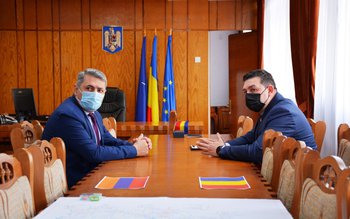 Ambasadorul Armeniei la Prefectura Botoșani