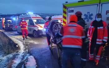 ACCIDENT la Stăuceni! Doi bărbați …