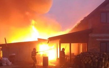 Patru incendii într-o singură zi