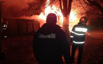 Incendiu violent izbucnit în apropierea …