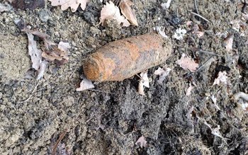 Proiectil exploziv găsit în pădurea …