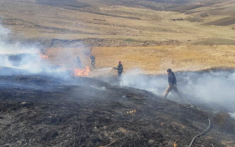 Stop incendiilor de vegetație uscată!