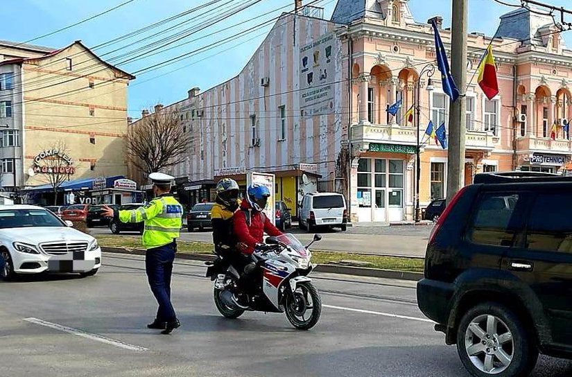 Acțiune pentru prevenirea accidentelor cu bicicliști motocicliști și trotinete electrice - FOTO