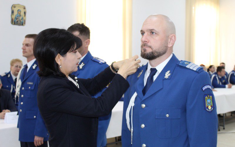 Ziua Jandarmeriei Române sărbătorită în cadru festiv la Botoșani - FOTO