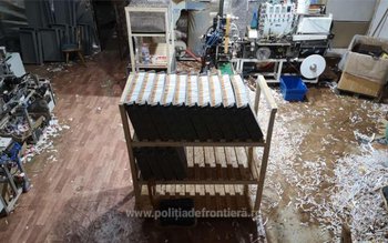 Fabrică ilegală de țigarete, descoperită …
