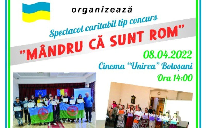 Botoșani: Invitație la Ziua internațională a Romilor - FOTO