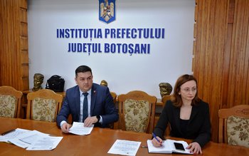 Întâlnire de lucru la Prefectura …
