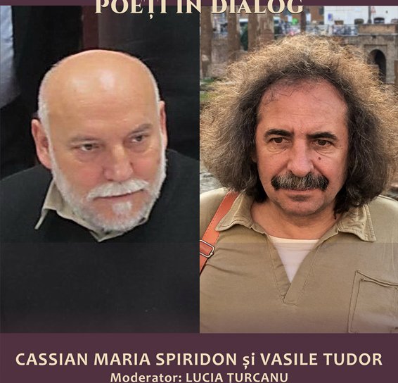 Poeți în dialog la Memorialul Ipotești: Cassian Maria Spiridon și Vasile Tudor