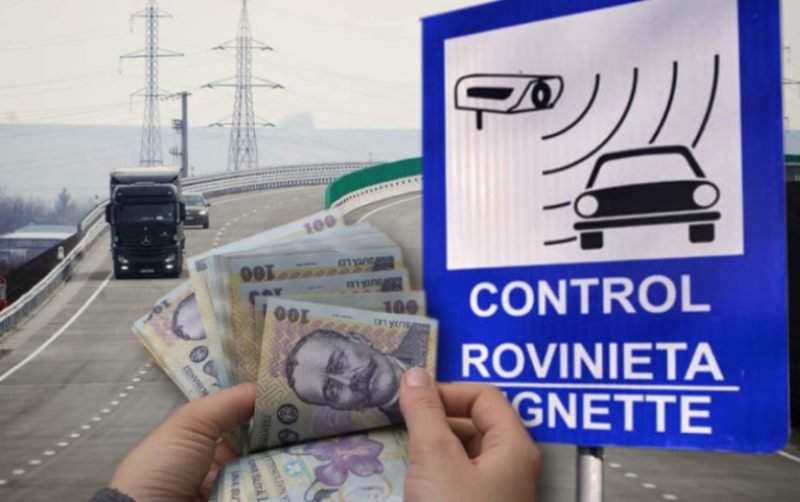 Cât este amenda pentru rovinietă în funcţie de maşină, în 2022