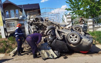 Bărbat rănit după ce mașina …