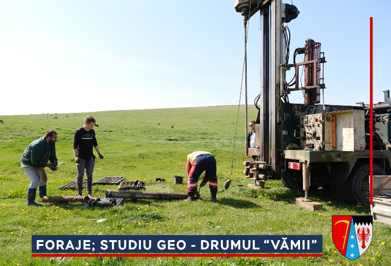 Studiu geotehnic pentru realizarea Drumului „Vămii” - FOTO