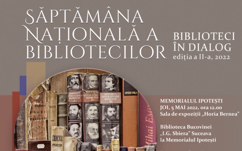 Biblioteca Bucovinei „I.G. Sbiera” Suceava la Memorialul Ipotești - FOTO