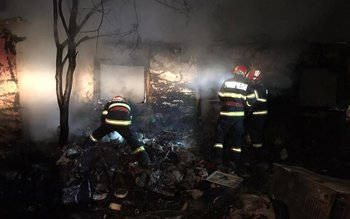 Casă din Broscăuți distrusă în …
