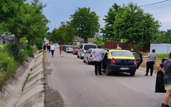 Carambol cu trei mașini pe …