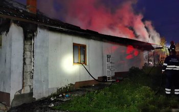 Incendiu într-o gospodărie din județ! …