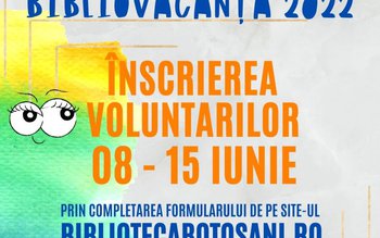 Start la înscrieri pentru voluntarii …