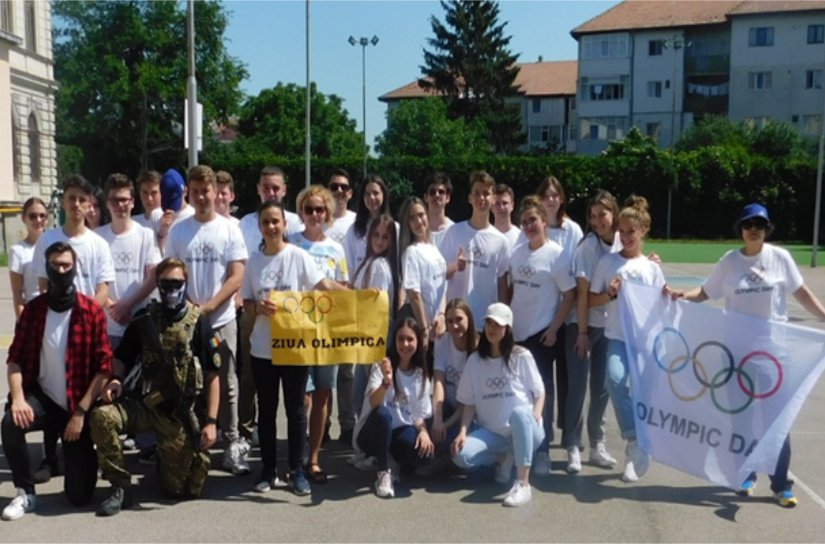 Ziua olimpică marcată la Botoşani - FOTO