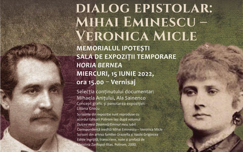 Expoziția Dialog epistolar: Mihai Eminescu – Veronica Micle