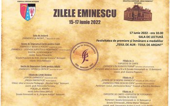 Premiile Eminescu „Teiul de aur” …