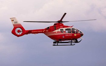 Elicopter SMURD chemat de urgență …
