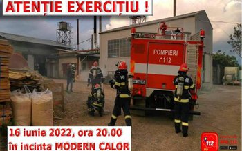 Atenție, EXERCIȚIU! Cutremure, explozie, incendii …