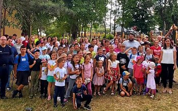 Polițiștii, în tabără, alături de …