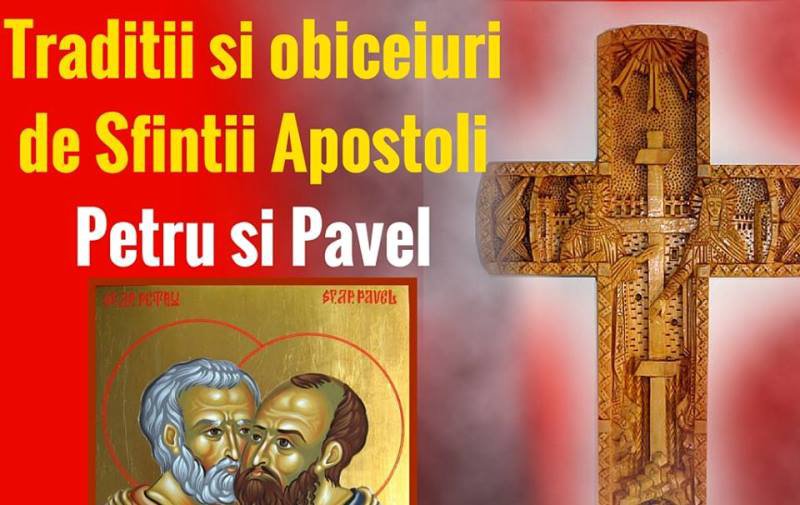 Tradiții și obiceiuri de Sfinții Petru și Pavel. Fructul pe care femeile nu trebuie să-l consume astăzi