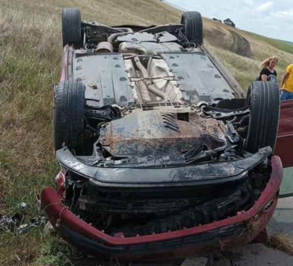Accident cu victime pe drumul Botoșani - Săveni. Două femei au ajuns la spital - FOTO