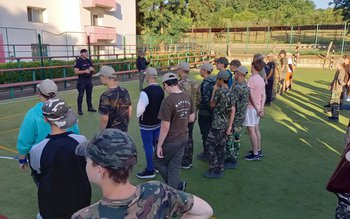 Înviorare cu jandarmii la Tabăra …